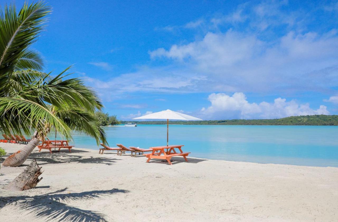 Отель Tai Roto Bay Арутанга Экстерьер фото